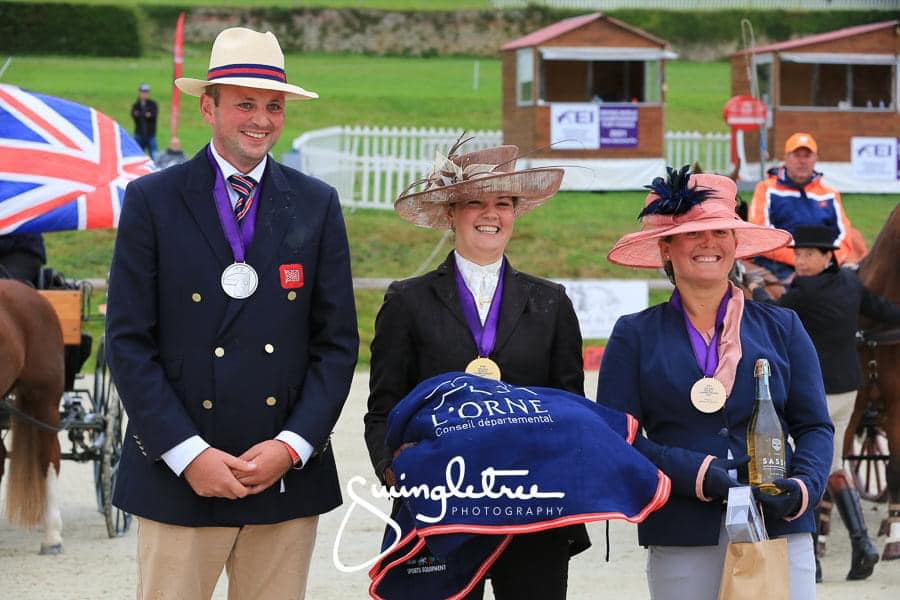 du bronze au championnat du monde d'attelage pour Louise Fillon