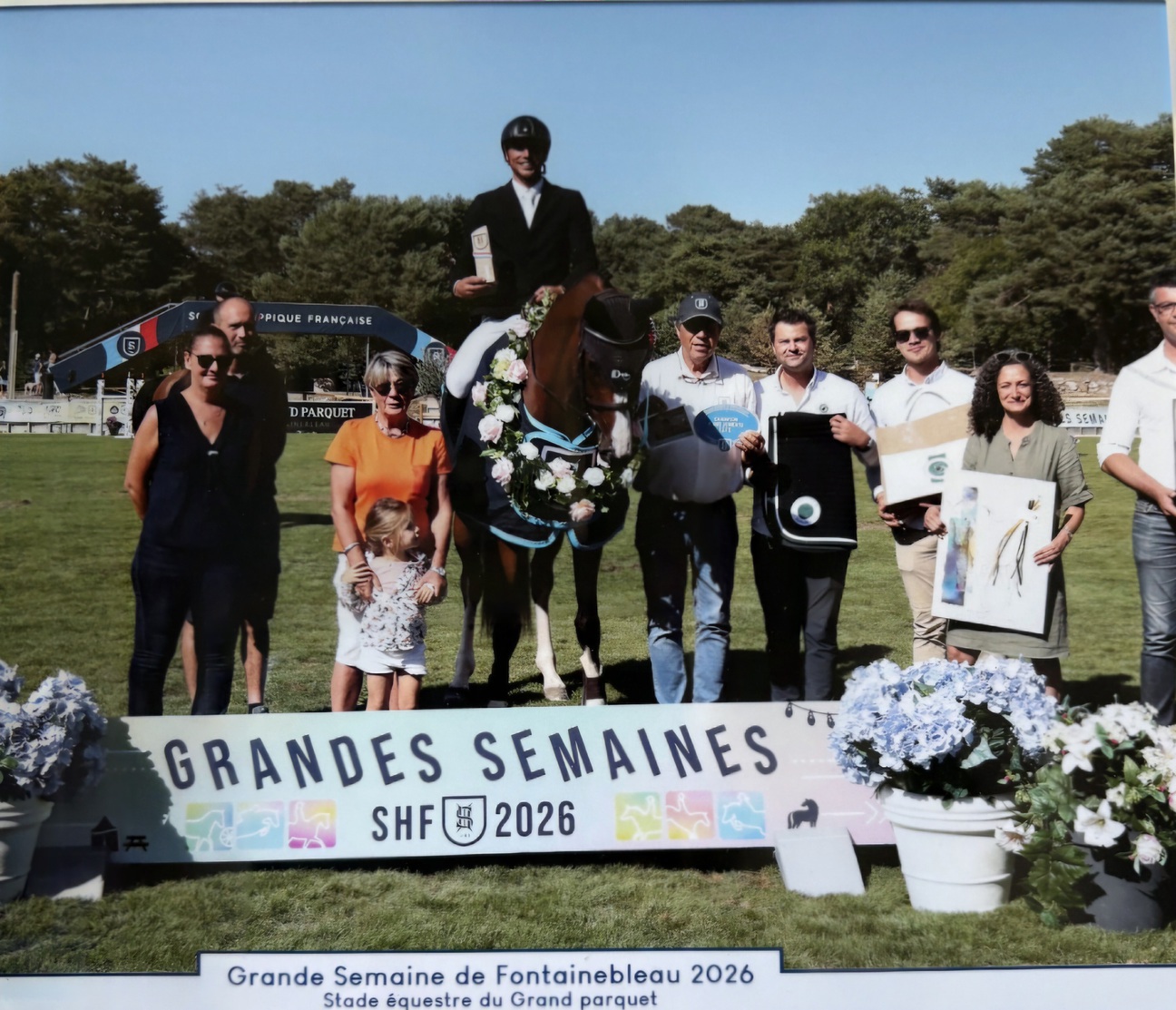 KEP DANFER championne de France des 6 ans à Fontainebleau