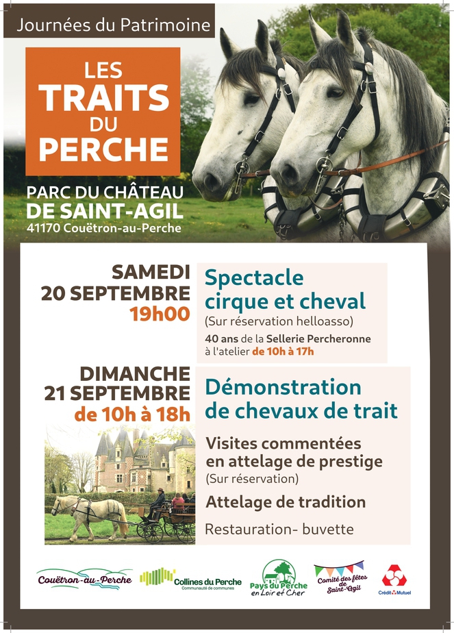 journées Traits du Perche les 20 et 21 septembre