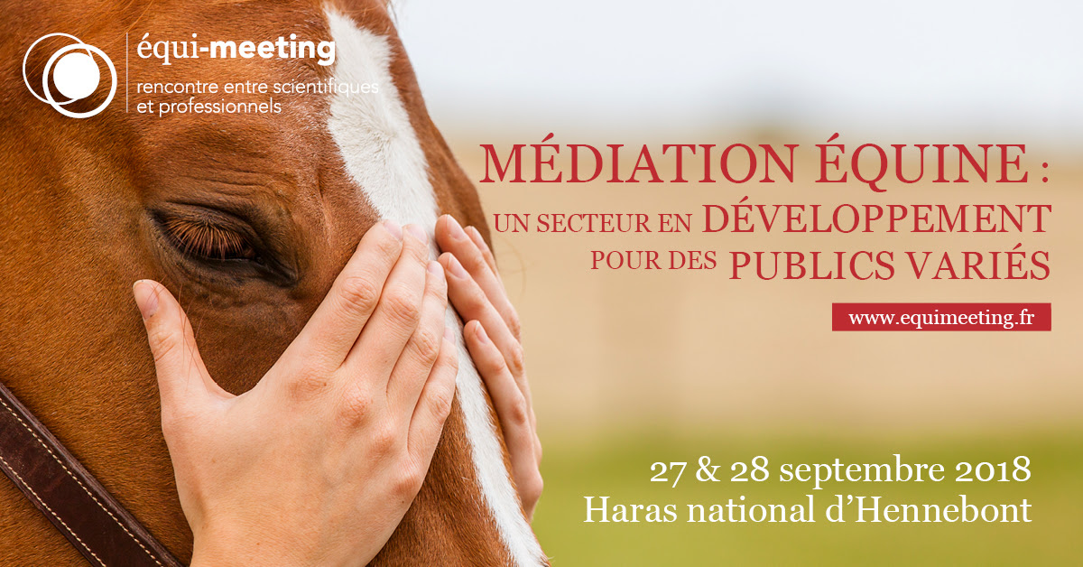 Médaition équine : colloque des 27 et 28 septembre 2018