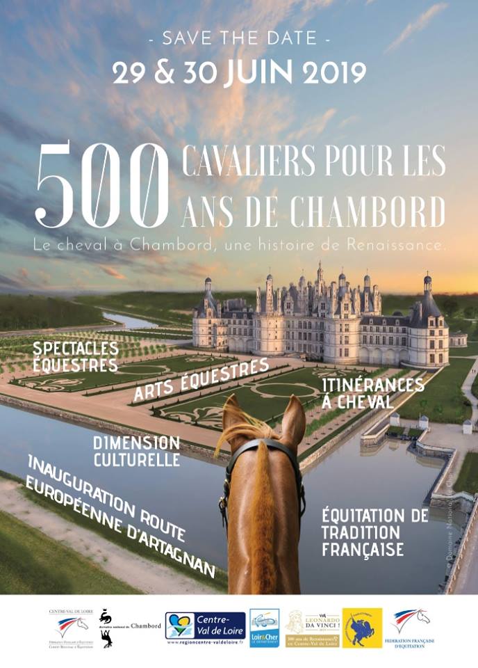 500 cavaliers pour les 500 ans de Chambord